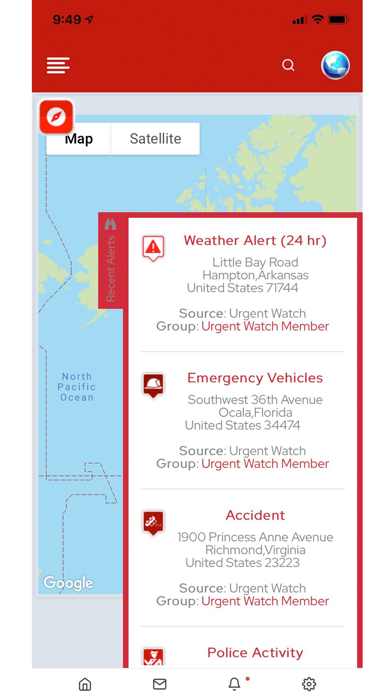 Urgent Watch Screenshot
