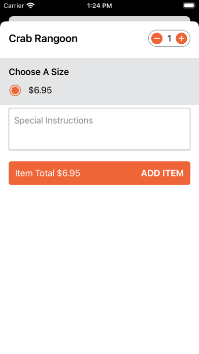 Spice - Thai Cuisine Screenshot