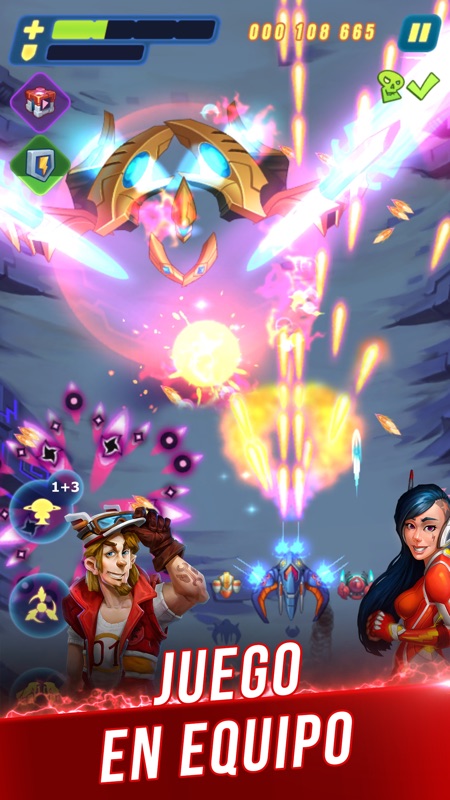 HAWK: Juegos de naves. Aviones screenshot 8