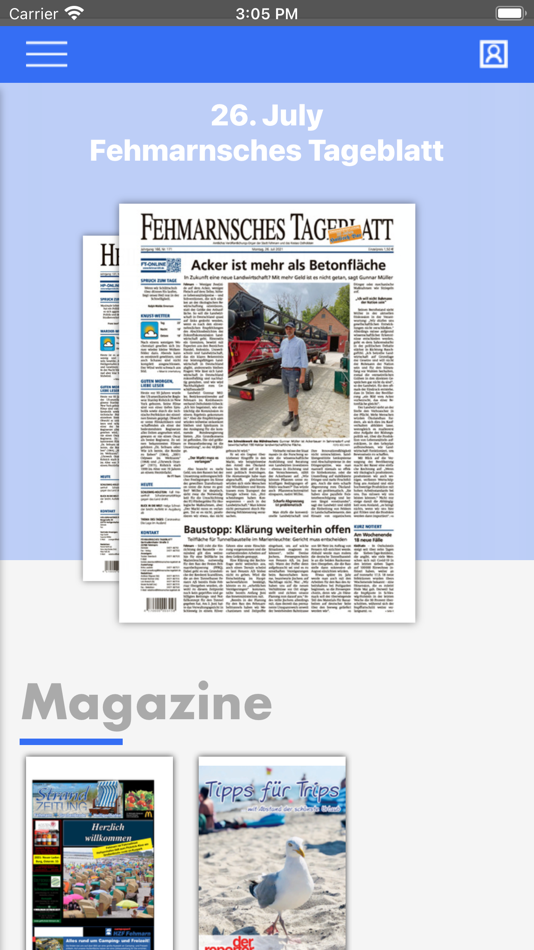 Fehmarnsches Tageblatt e-Paper - 4.0.6 - (iOS)