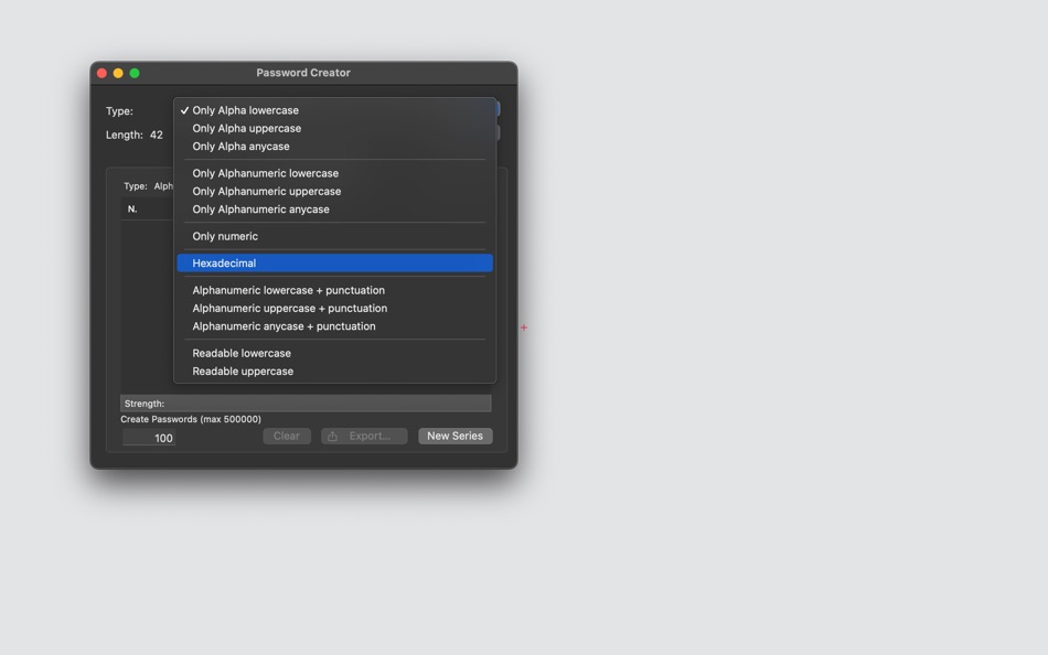 #4. Password Creator (macOS) 由: Roberto Panetta