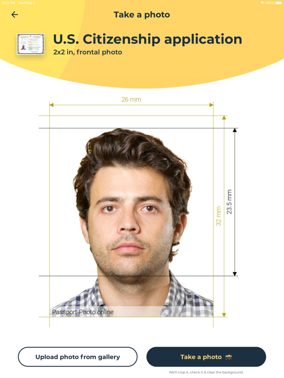 Passport Photo Maker - ID VISA screenshot 4