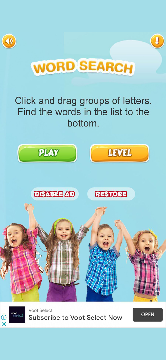 Phonetics Word Search