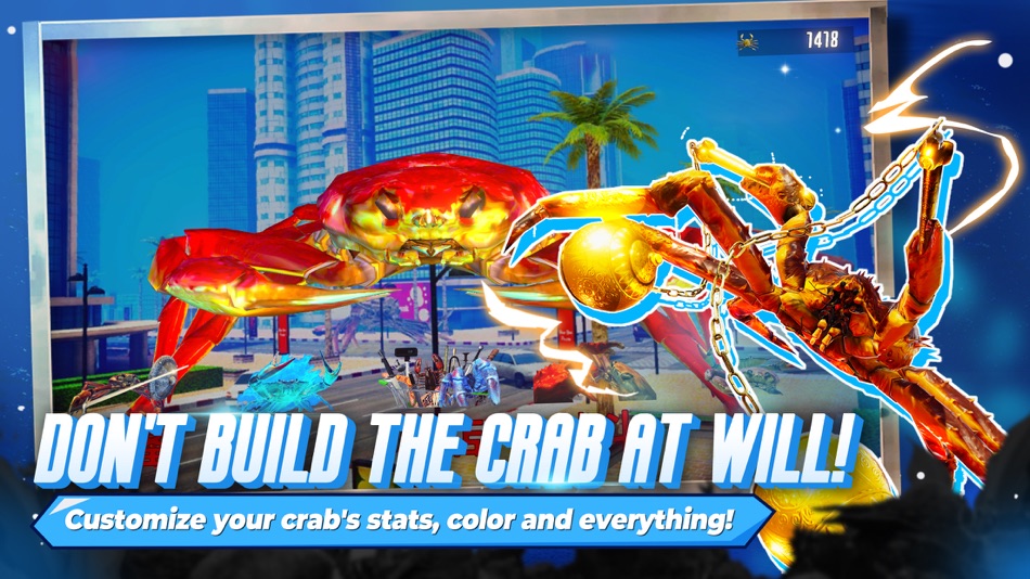 #5. Fight Crab (iOS) 由: Pujia8 Limited