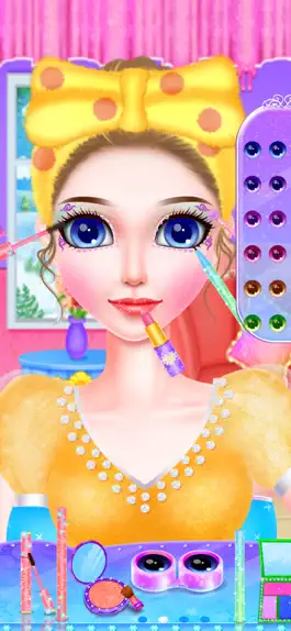 Game screenshot Fashion Prom Salon makeup game apk