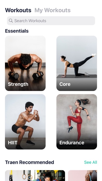 Traen Fitness Screenshot