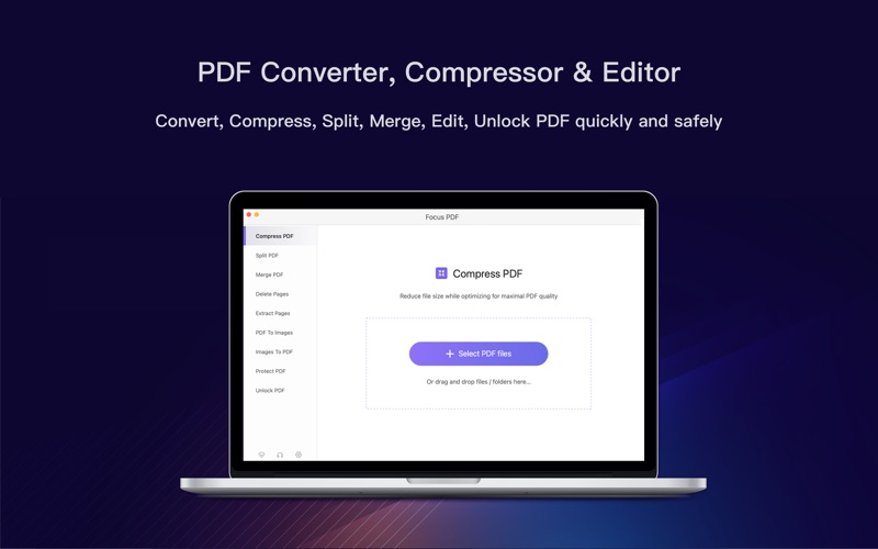 Screenshot #1 pour Focus PDF - Converter & Editor