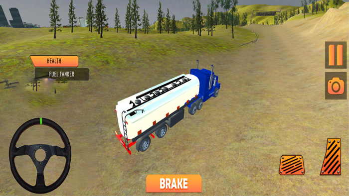 Oil Tanker Transporter Truck