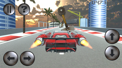 Screenshot #1 pour Jet Car - Extreme Jumping
