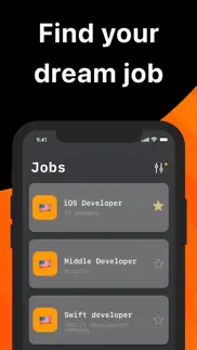 job search for ios developers iphone screenshot 2