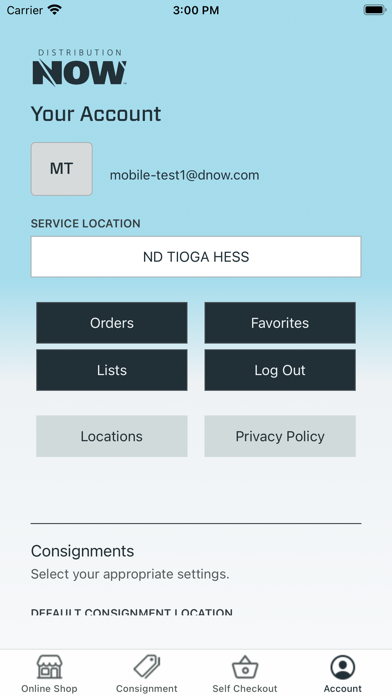DNOW Ecommerce Screenshot