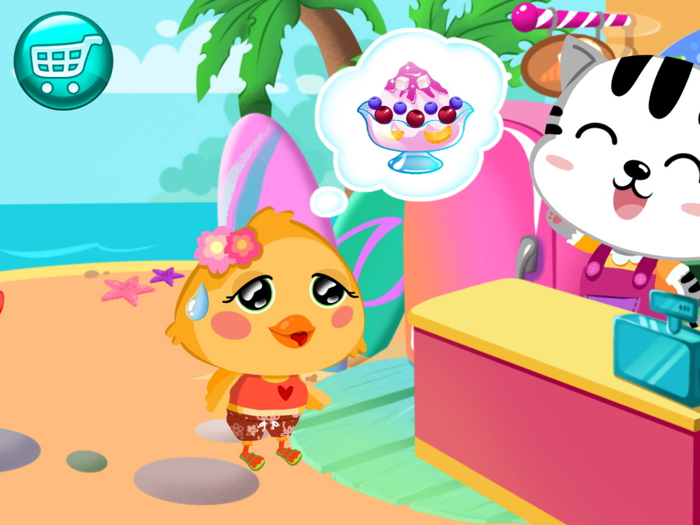 Ice Cream Shop - Game for Baby