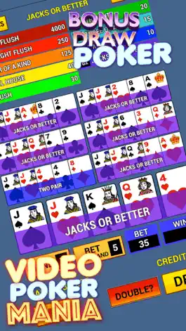 Game screenshot Video Poker Mania Classic hack