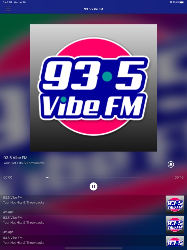 Vibes FM 93.8, listen live