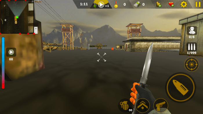 1v1 royale pertempuran kritis