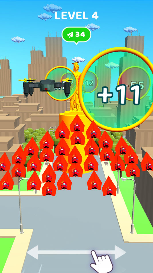 #3. Paper Crew (iOS) 由: WANNATEST GAMES LTD