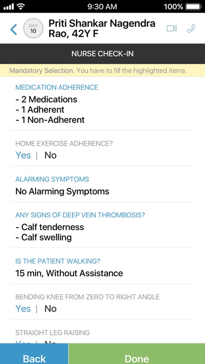 Reya Orthopedic Remote Care