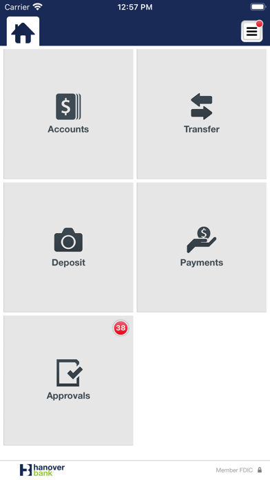 Hanover Business Mobile Screenshot