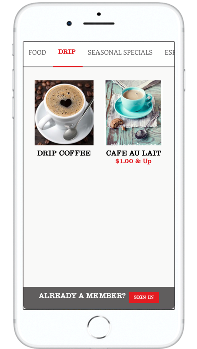 Sips Coffee Eldridge Screenshot