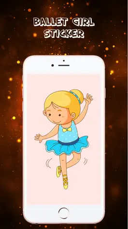 Game screenshot Cute Ballet Girls Stickers mod apk