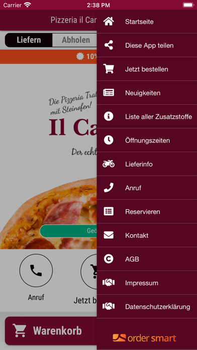 Pizzeria il Camino Dortmund Screenshot