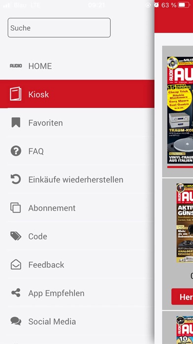 AUDIO Magazin Screenshot