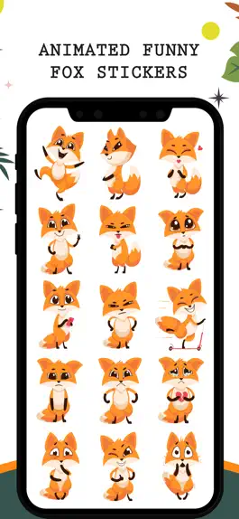 Game screenshot Animated Funny Fox Stickers apk