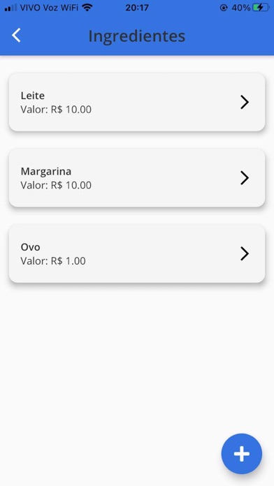 Confeitaria e Doceria Receitas Screenshot