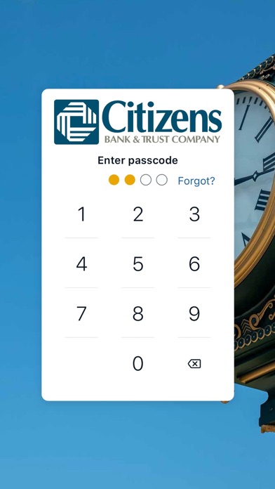Citizens Bank & Trust Company Screenshot