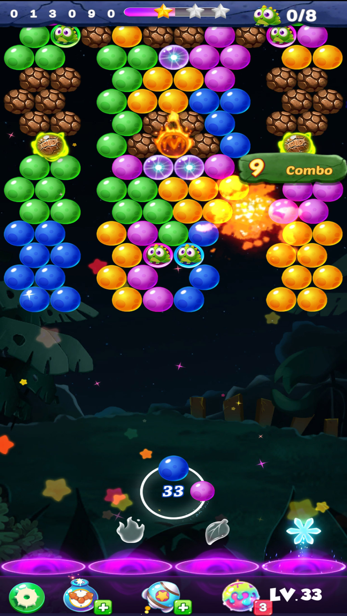 Bubble Shooter Dino
