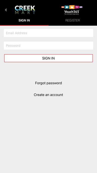 Creek Mart Vouch365 Screenshot