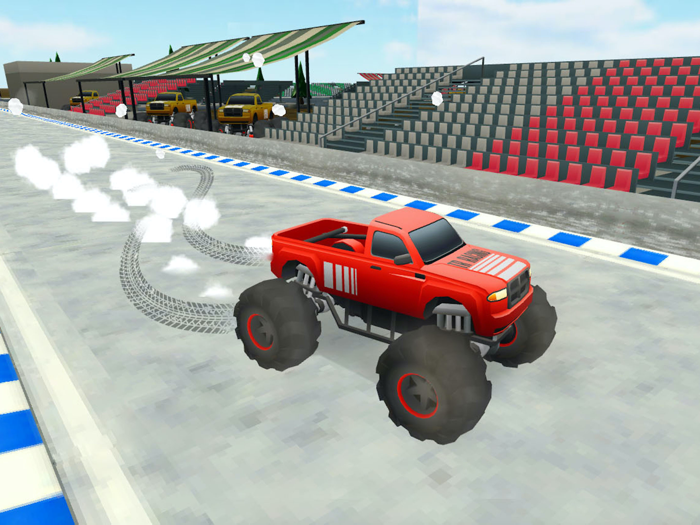 Monster Truck Drift Stunt Race
