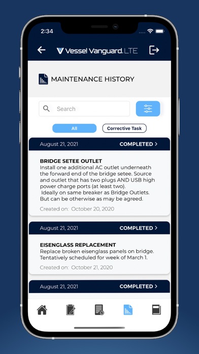 Vessel Vanguard LTE Screenshot
