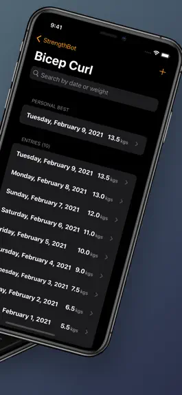 Game screenshot StrengthBot - Workout Tracker apk