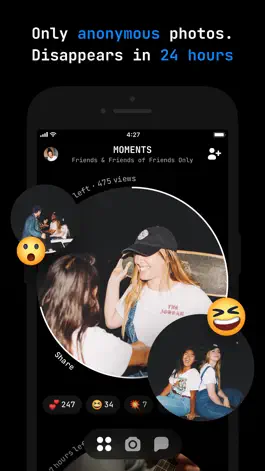Game screenshot MOMENTS: Secret Friends Photos apk