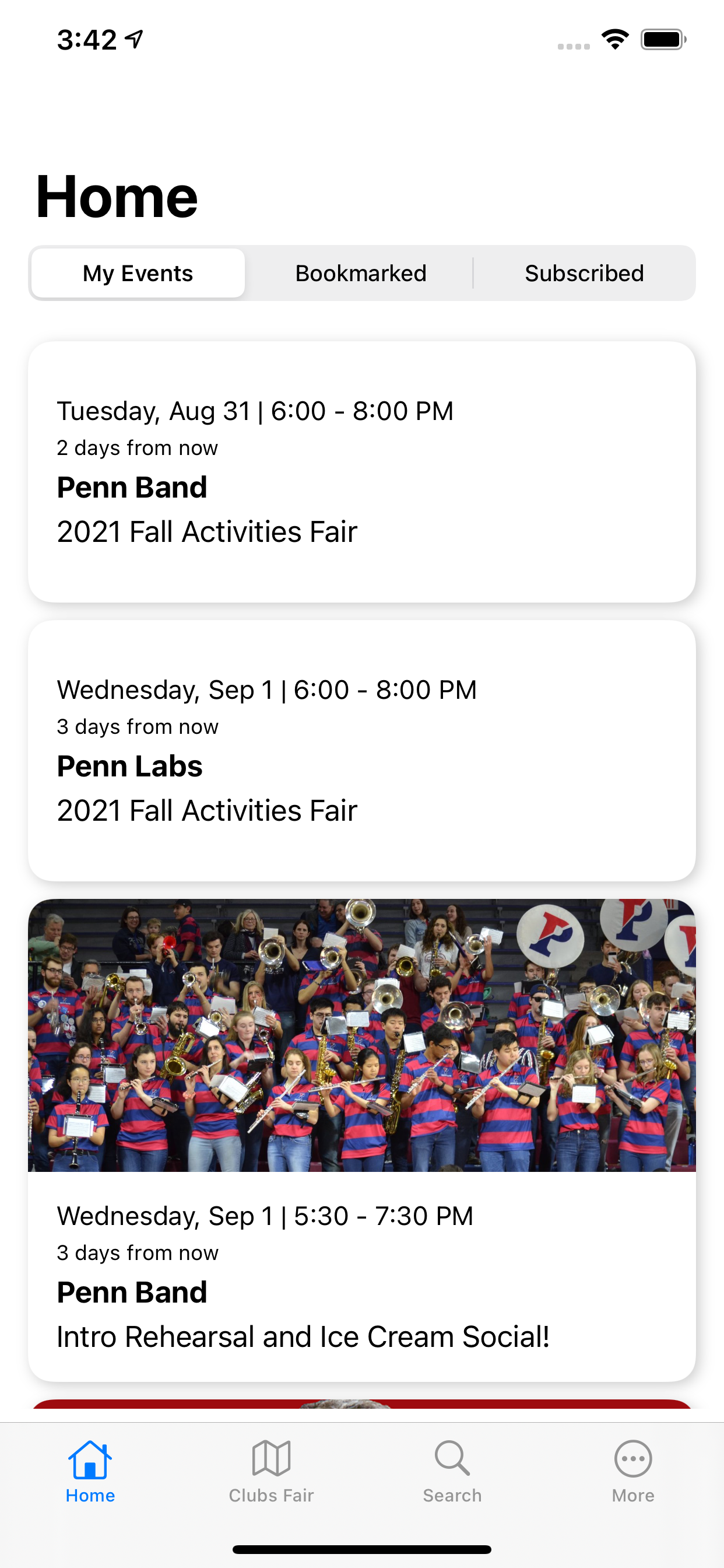 Penn Clubs