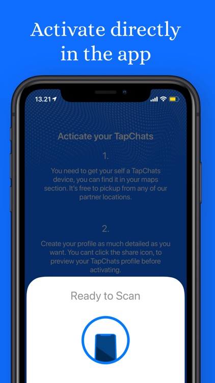 TapChats nfc business card screenshot-4