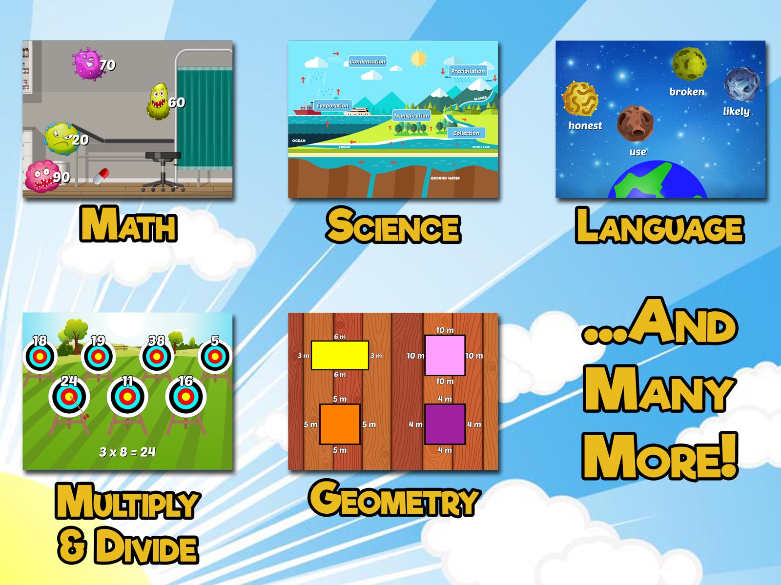 3rd Grade Learning: School Ed ipad screenshot 2