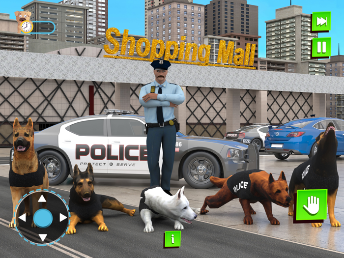 Police Dog Airport Security 3D