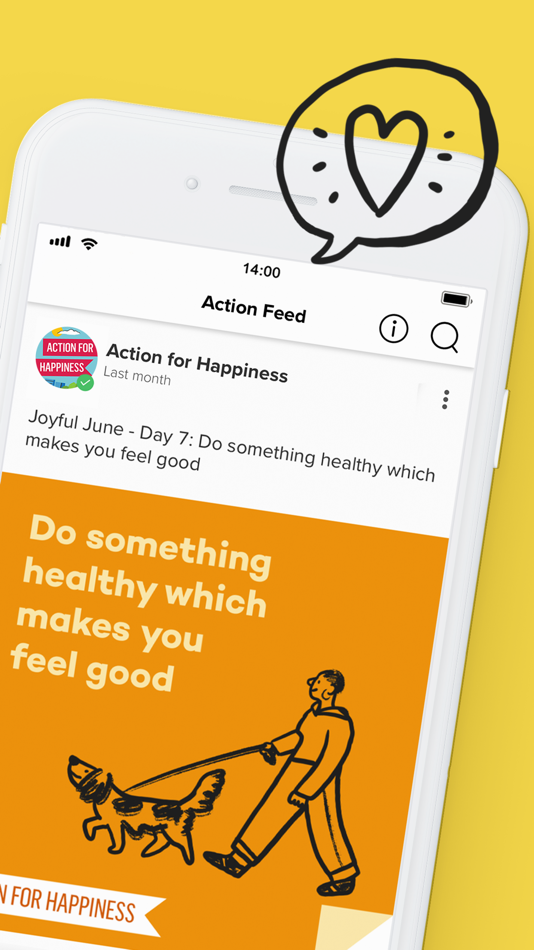 #2. Action for Happiness: Get tips (iOS) 由: Action for Happiness