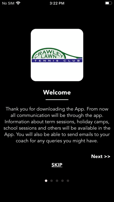 Crawley Lawn Tennis Screenshot