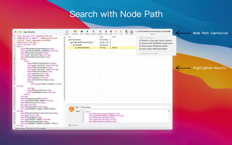 Screenshot #3 pour Power Plist Editor