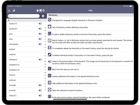 Screenshot #4 pour Dictionary Romansh English