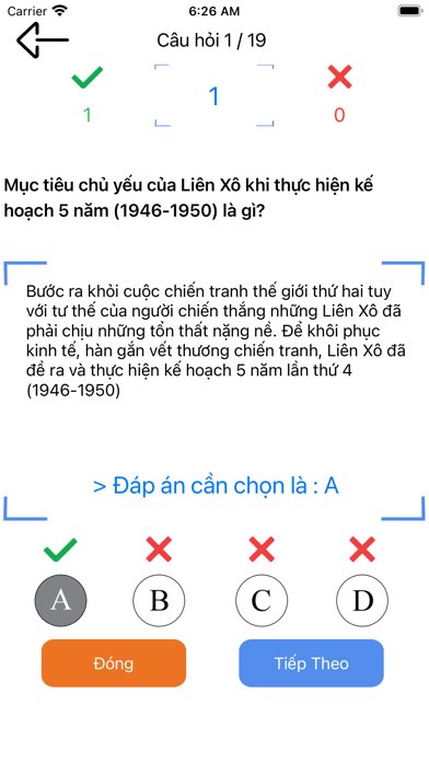 Ôn Thi Trắc Nghiệm THTP Screenshot