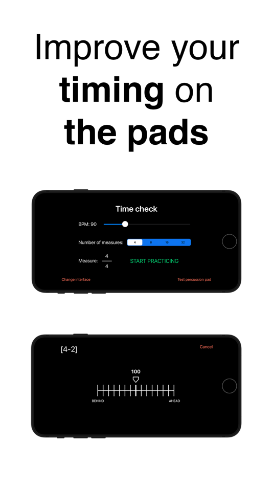 Time check for percussion pads - 1.0 - (macOS)