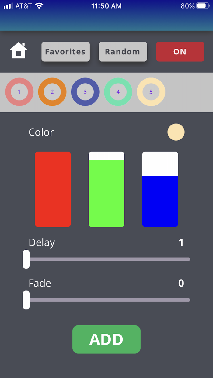 Colorful Light e-green