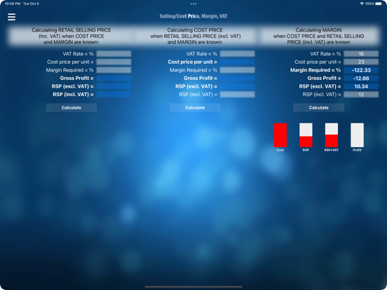 Screenshot #6 pour Margin/Selling/Cost Calculator