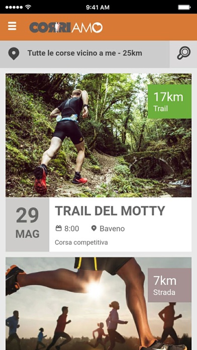 Screenshot #1 pour CorriAMO
