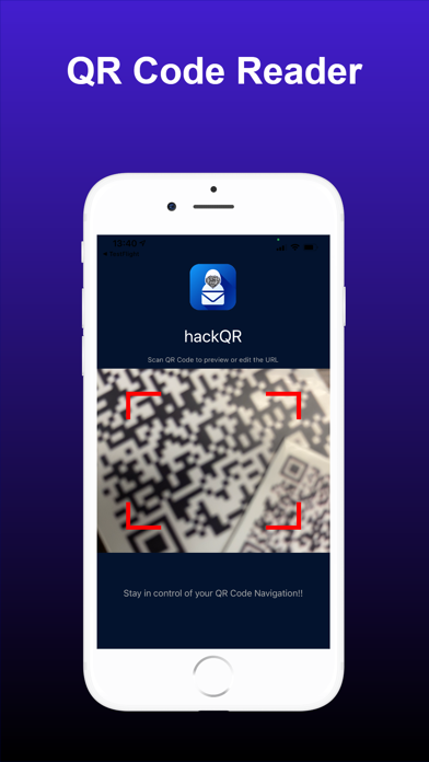 QR Hacker - hackqr Screenshot