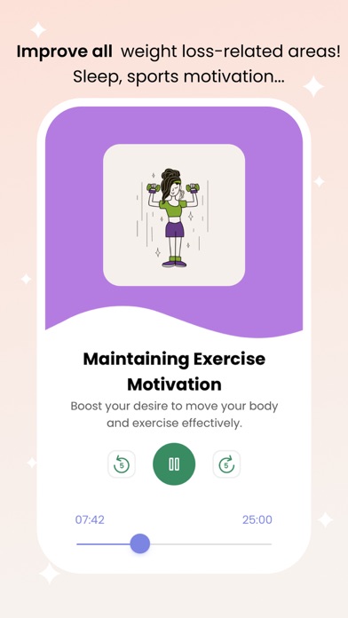 Slimmed: Weight-loss hypnosis Screenshot